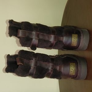 Authentic UGG Australia winter boots size 7 brown